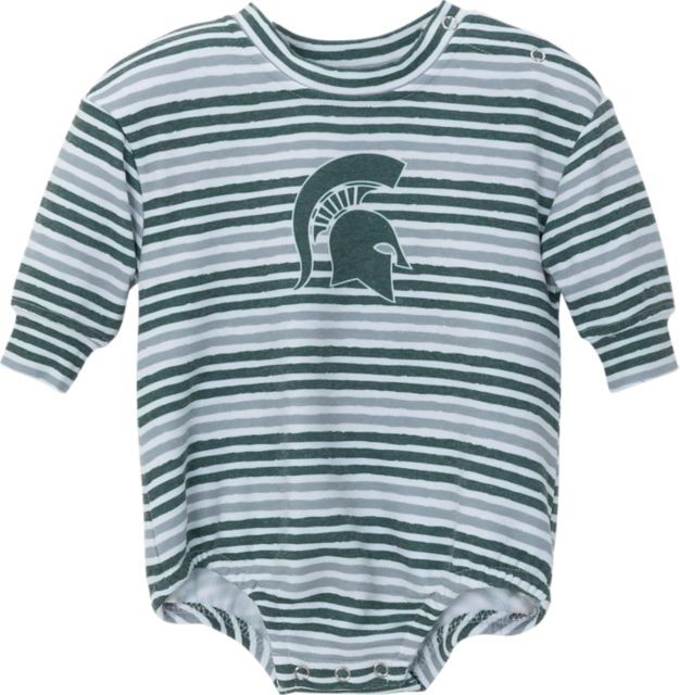 Michigan State University Infant Footie Onesie