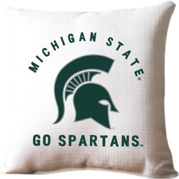 Michigan State University Spartans Pillow