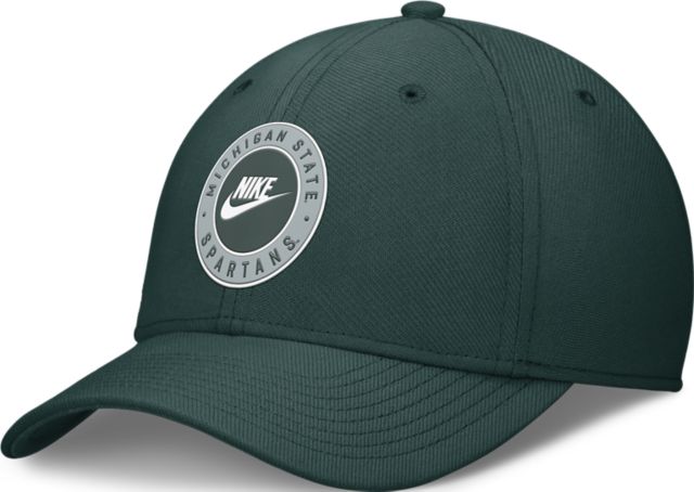 Michigan State University Spartans Rise Academic Structured Swooshflex Cap