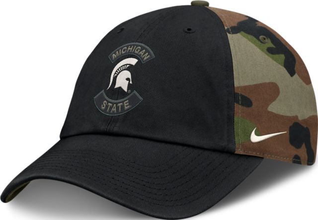 Michigan State University Spartans Military Appreciation Dri-Fit Unstructured Adjustable Cap