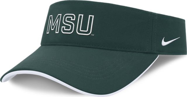 Michigan State University Spartans Dri-Fit Ace Primetime Visor