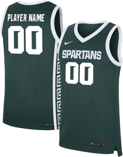 Michigan State Men's Basketball Nike Player Name Replica Jersey