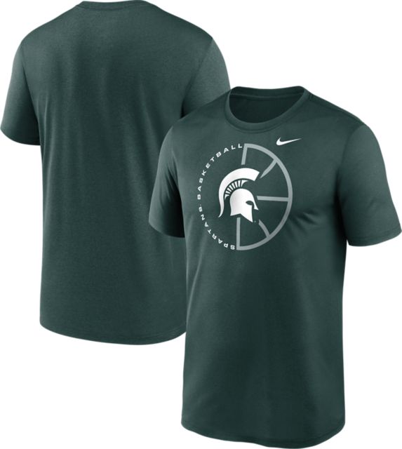 Michigan State University Spartans Basketball Legend Short Sleeve T-Shirt