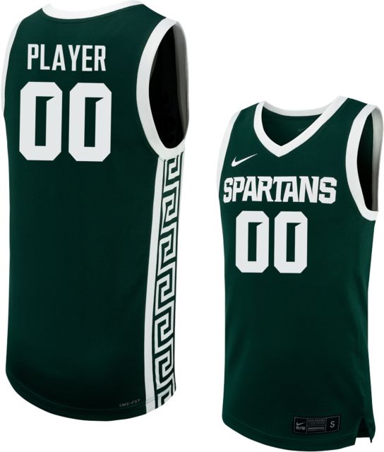 msu new michigan state basketball uniforms Michigan State University Men's Basketball Nike Player Name