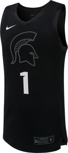 Michigan State University #1 Replica Basketball Jersey