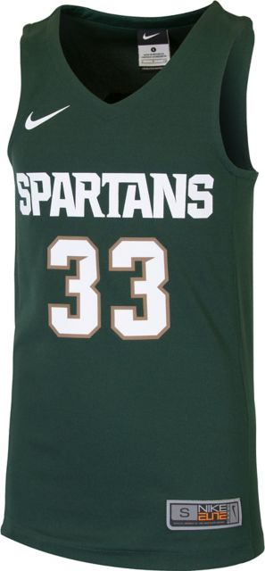 michigan state youth basketball jersey