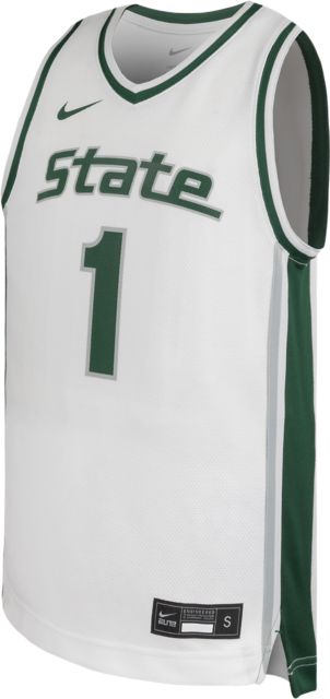 Michigan State University Basketball #1 Replica Youth Jersey