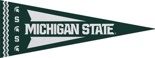 Michigan State University Spartans 9 x 24 Pennant