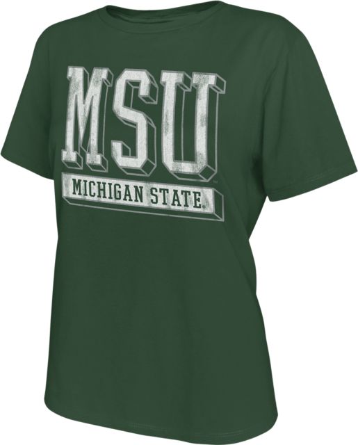Michigan State University Women's Vintage Short Sleeve T-Shirt