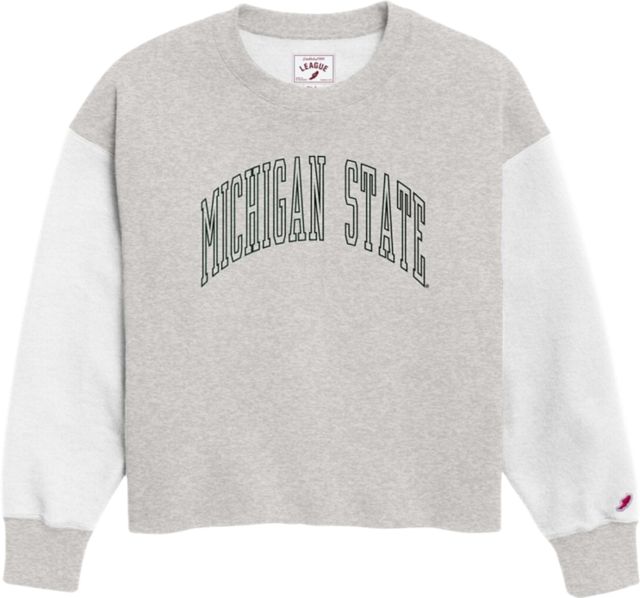 Michigan State University Women's Reverse Fleece Oversized Midi