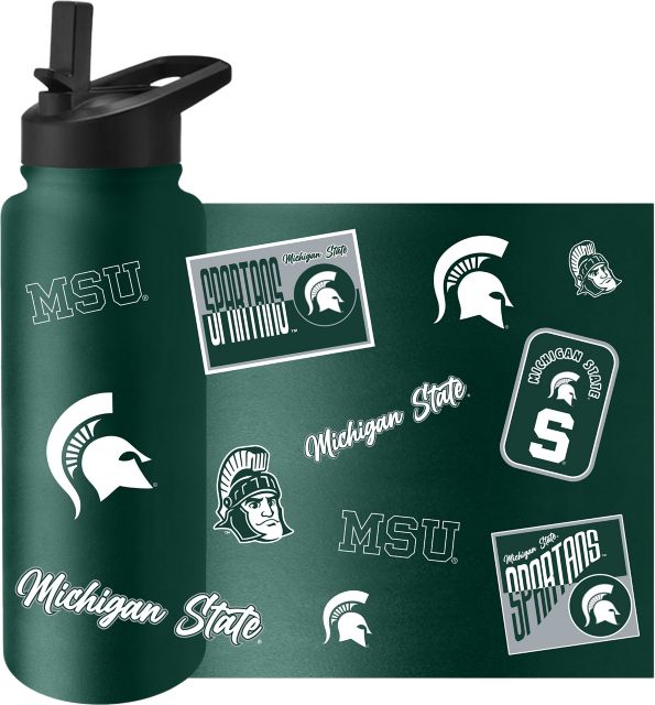 Michigan State University 34oz Dreamweave Quencher Bottle