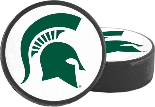 Michigan State University Hockey Puck