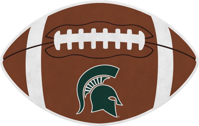 Michigan State University 18x18 Football Pennant