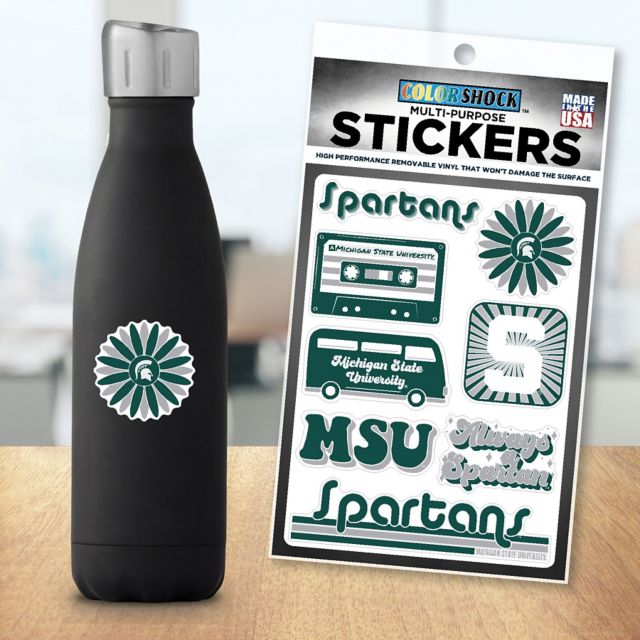 Michigan State University 7.5'' x 7.5'' Sticker Sheet