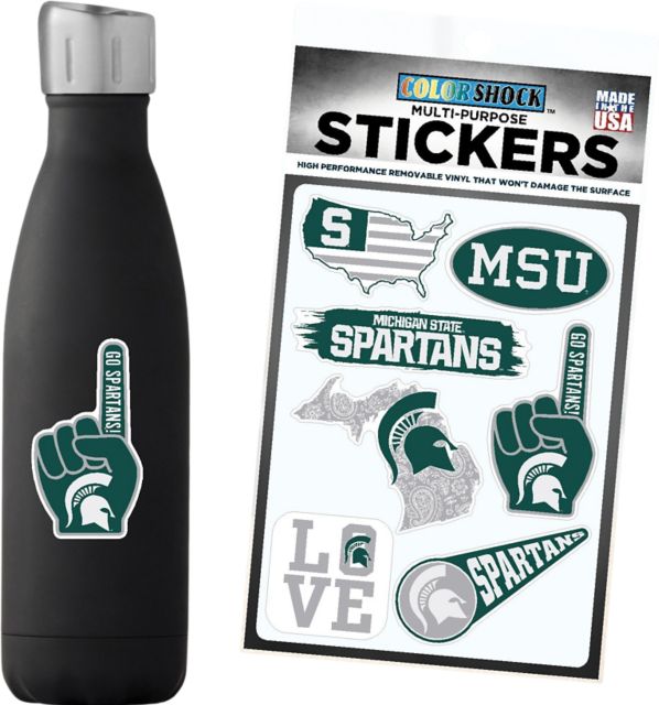 Michigan State University 7.5'' x 7.5'' Sticker Sheet