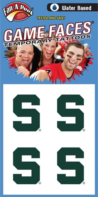 Michigan State University Tattoo 4-Pack