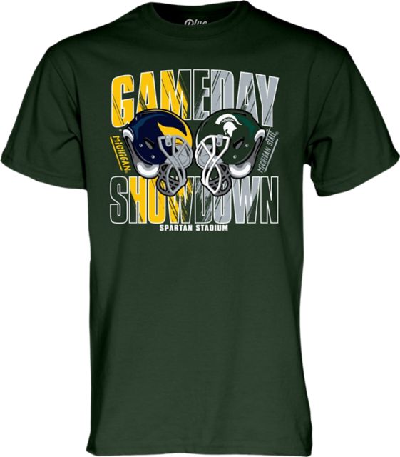 Michigan vs Michigan State Football 2025 Showdown T-Shirt