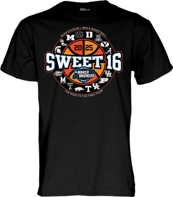 Michigan State University Men's Basketball 2025 Sweet 16 Short Sleeve T-Shirt