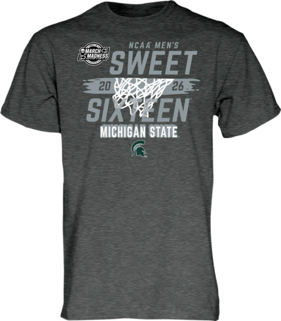 Michigan State University Men's Basketball 2026 Sweet 16 Short Sleeve T-Shirt