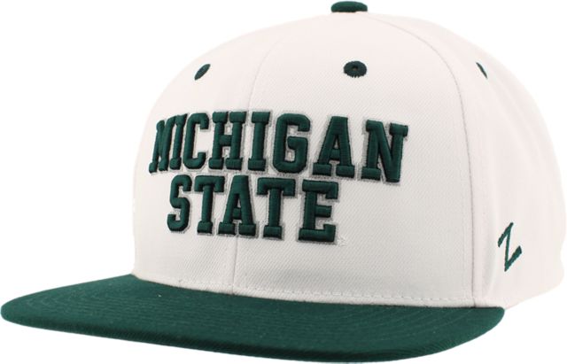 Michigan State University Flat Bill Snapback Cap
