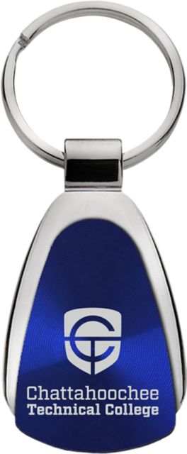 Chattahoochee Technical College Teardrop Key Tag