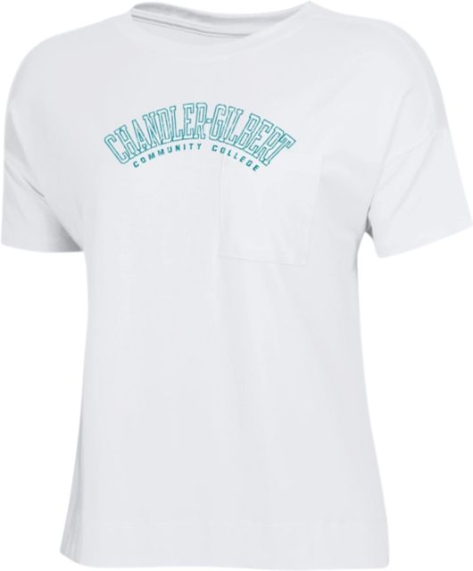 Chandler-Gilbert Community College Women's Pocket Short Sleeve T-Shirt