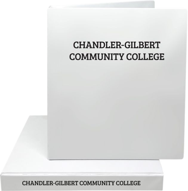 Chandler-Gilbert Community College 1'' Vinyl Binder