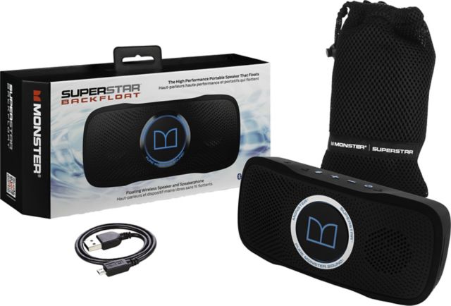 monster backfloat bluetooth speaker