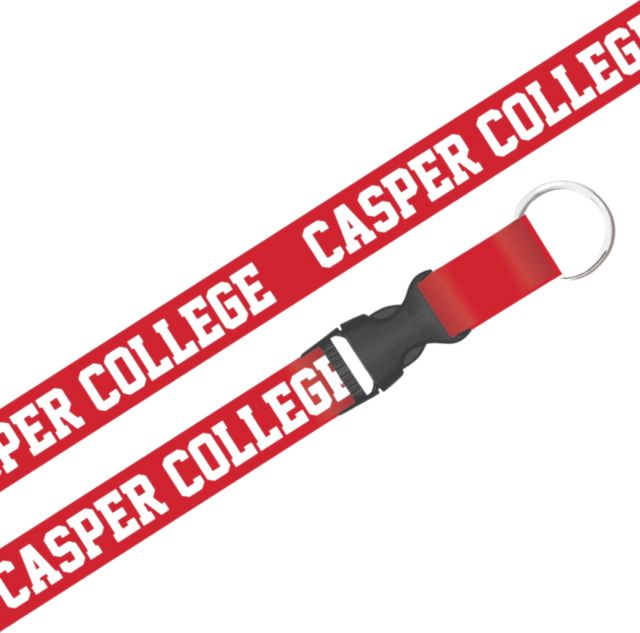Casper College Lanyard with Buckle