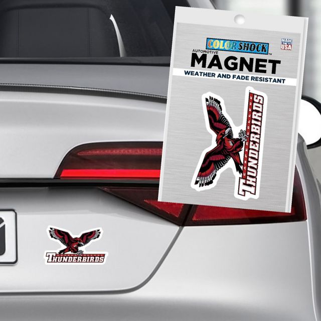 Casper College Thunderbirds 4'' x 4'' Magnet