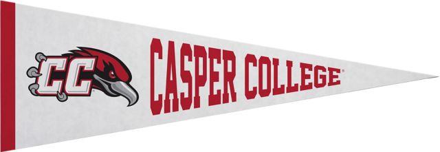 Casper College Thunderbirds 5x15 Pennant