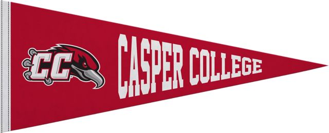 Casper College 12"X30" Full Color Pennant