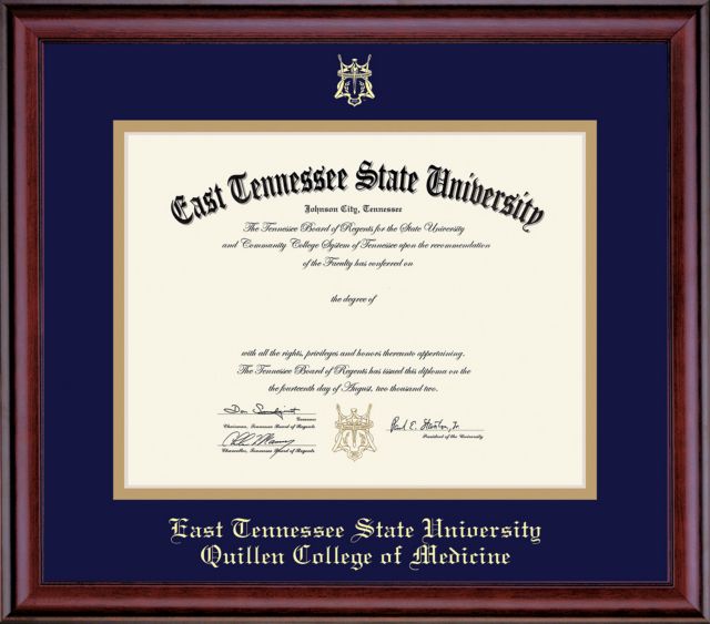 East Tennessee State University 14'' x 17'' Diploma Frame
