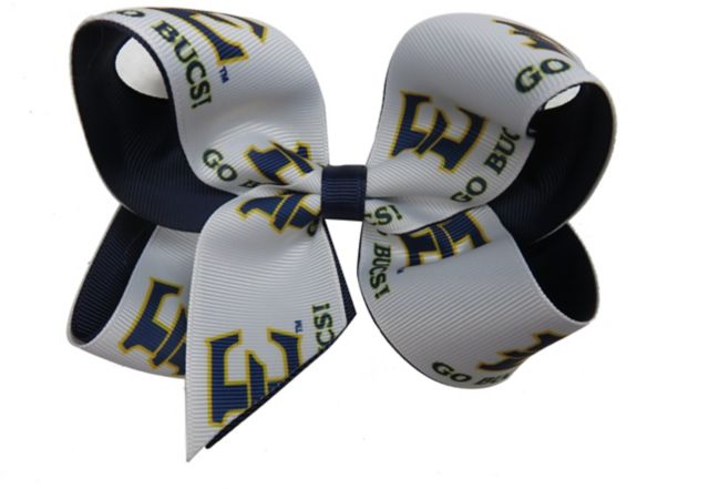 East Tennessee State University Child 2-Toned Hairbow