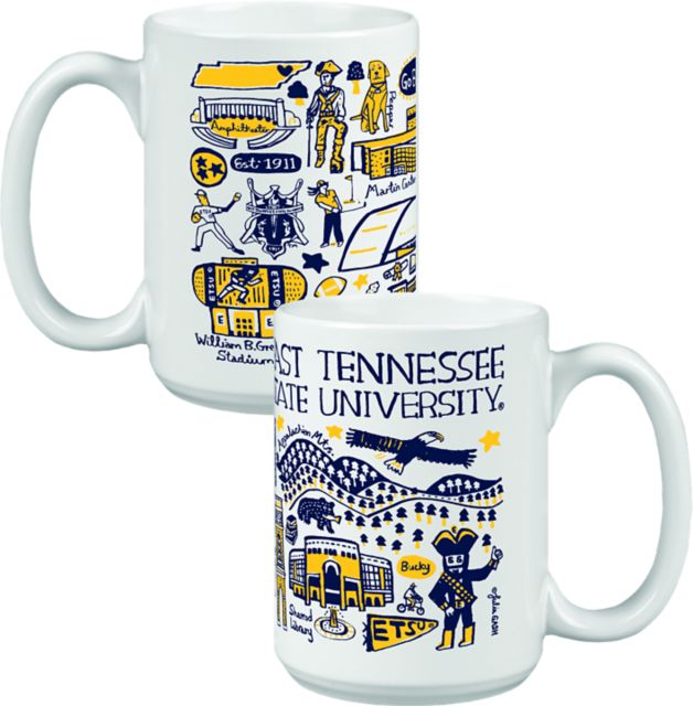 East Tennessee State University Julia Gash 15 oz. Mug