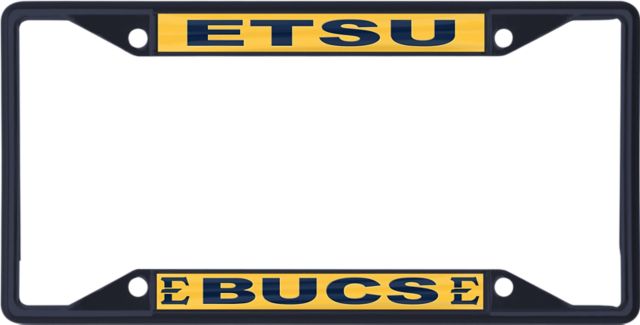 East Tennessee State University Buccaneers License Plate Frame