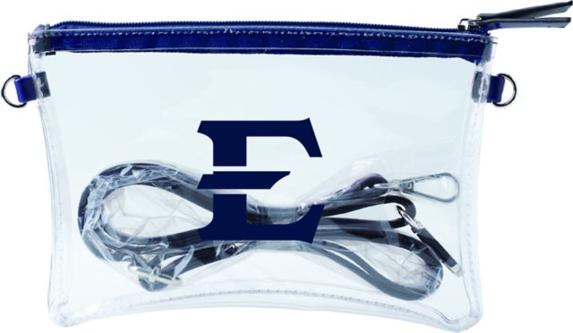 East Tennessee State University Clear Crossbody Bag