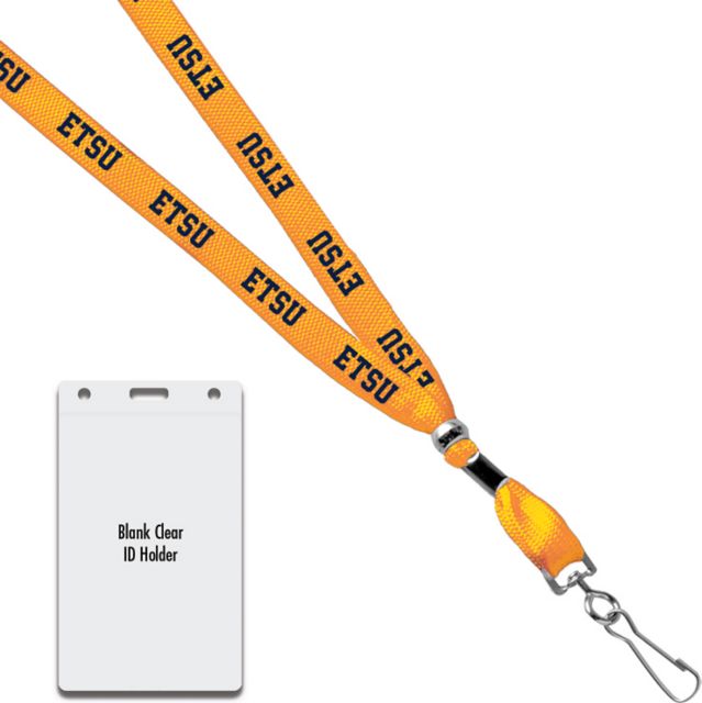 East Tennessee State University Card Dispenser Lanyard