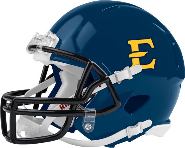 ETSU Riddell Replica Mini Helmet ETSU Athletic Mark E - ONLINE ONLY