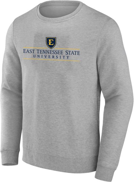 East Tennessee State University Crewneck Sweatshirt Extended Sizes