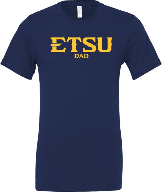 East Tennessee State University Dad Short Sleeve T-Shirt