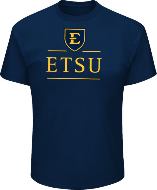 ETSU Tall T Shirt ETSU Shield - ONLINE ONLY