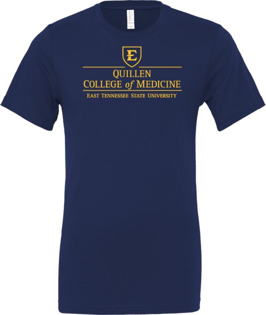 ETSU Bella + Canvas Jersey Cotton T Shirt ETSU College of Medicine - ONLINE ONLY