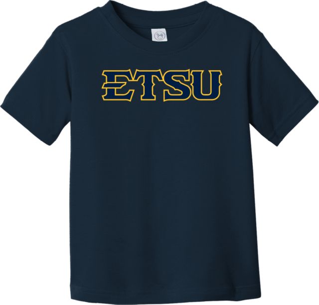 ETSU Toddler T Shirt ETSU Athletic Mark Wordmark - ONLINE ONLY