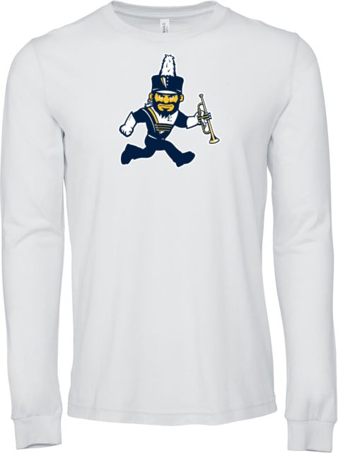 ETSU Bella + Canvas Jersey Cotton Long Sleeve T Shirt ETSU Running Bucky Marching Band - ONLINE ONLY