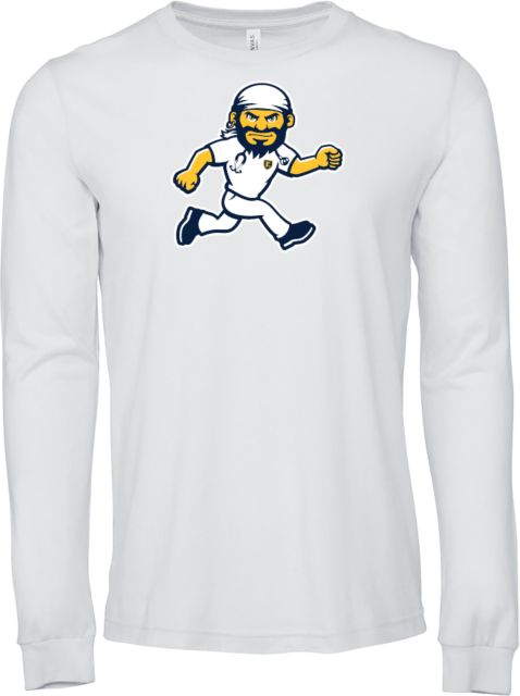 ETSU Bella + Canvas Jersey Cotton Long Sleeve T Shirt ETSU Running Bucky Nurse - ONLINE ONLY