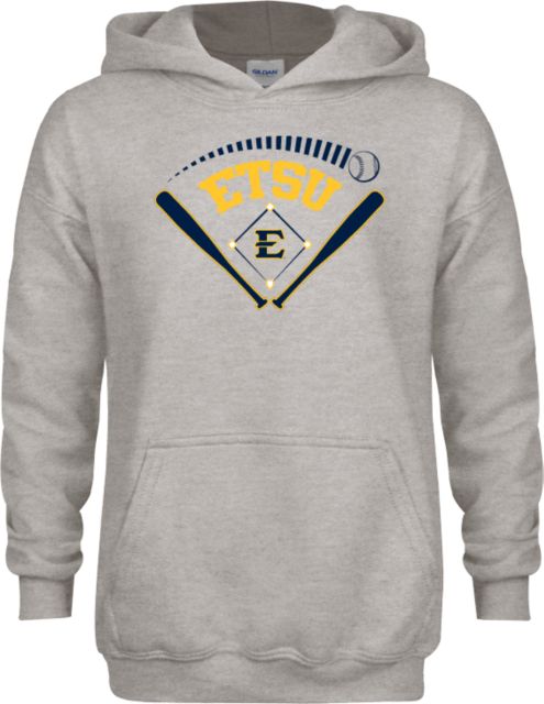 ETSU Youth Fleece Hood ETSU Baseball Graphic - ONLINE ONLY
