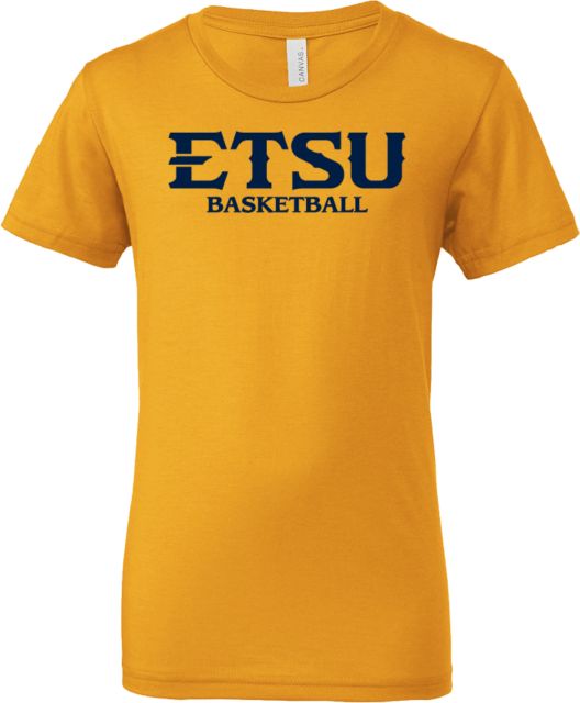 ETSU Bella + Canvas Youth Jersey T Shirt ETSU Basketball - ONLINE ONLY