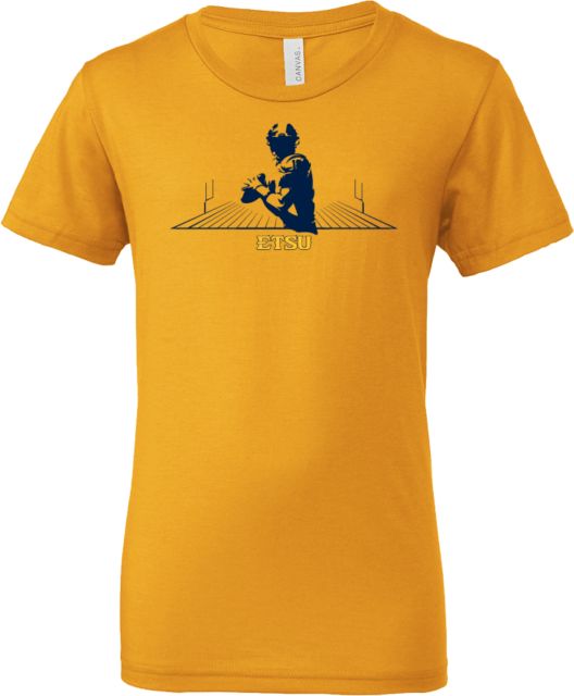 ETSU Bella + Canvas Youth Jersey T Shirt ETSU Football Graphic - ONLINE ONLY