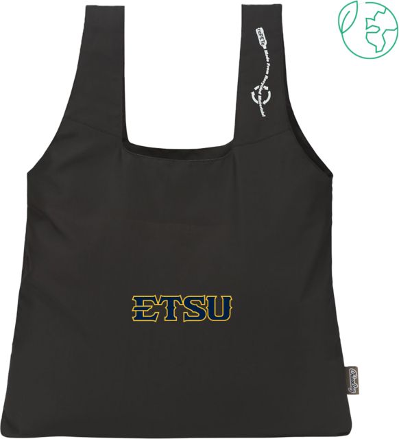 ETSU ChicoBag Original rePETe Tote ETSU Athletic Mark Wordmark - ONLINE ONLY